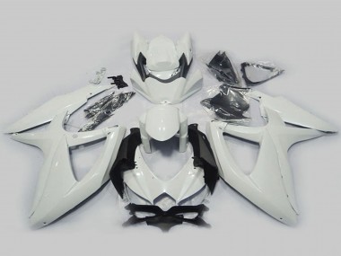 2008-2010 Suzuki GSXR 750 Motorcycle Fairings - Pearl White Canada for Sale