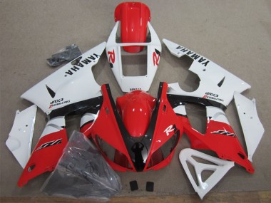 1998-1999 Yamaha YZF R1 Motorcycle Fairing - White Red Black Canada for Sale