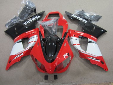 1998-1999 Yamaha YZF R1 Motorcycle Fairings - Red White Silver Glossy Black Canada for Sale