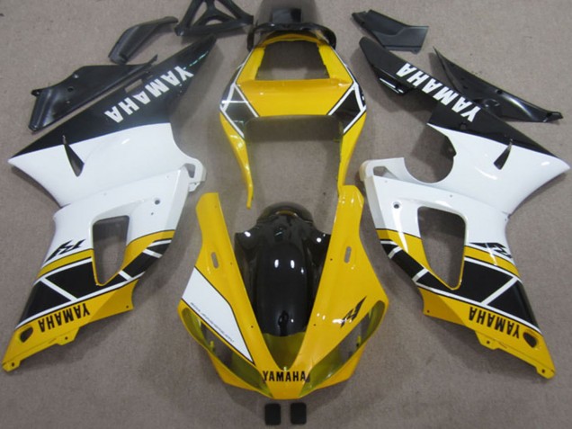 2000-2001 Yamaha YZF R1 Motorcycle Fairings - Yellow White Black Canada for Sale
