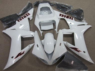 2002-2003 Yamaha YZF R1 Motorcycle Fairings - White Canada for Sale