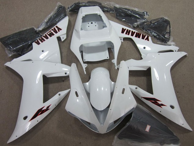 2002-2003 Yamaha YZF R1 Motorcycle Fairings - White Canada for Sale