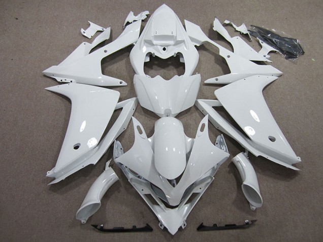 2007-2008 Yamaha YZF R1 Motorcycle Fairings - White Canada for Sale