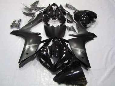 2007-2008 Yamaha YZF R1 Motorcycle Fairing - Glossy Black Matte Black Canada for Sale