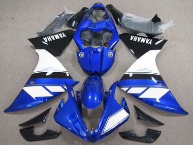 2009-2011 Yamaha YZF R1 Motorcycle Fairings - Blue White Black Canada for Sale