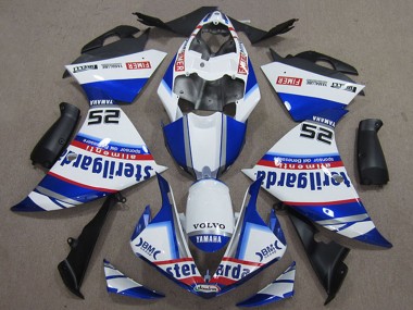 2012-2014 Yamaha YZF R1 Motorcycle Fairings - White Blue Red Black Fimer Sterilgarda Canada for Sale