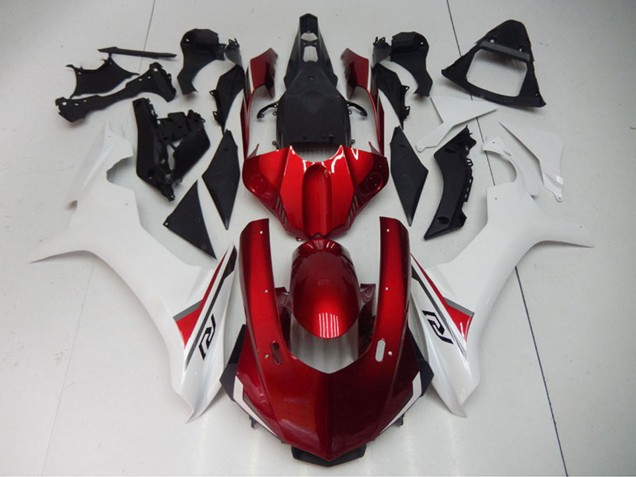 2015-2019 Yamaha YZF R1 Motorcycle Fairing - White Red Black Canada for Sale