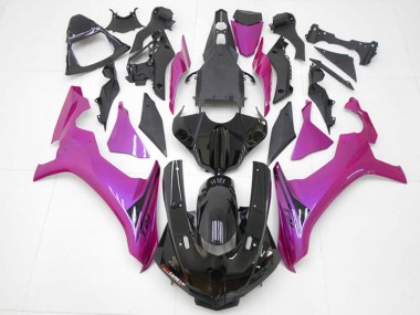 2015-2019 Yamaha YZF R1 Motorcycle Fairings - Glossy Black Pink Canada for Sale