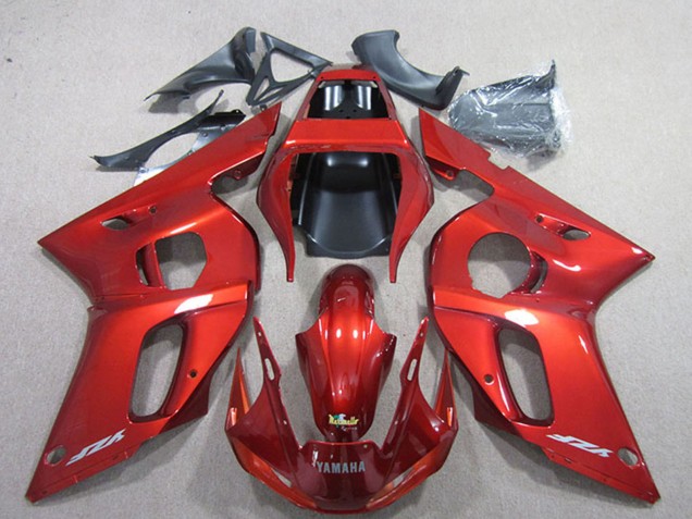 1998-2002 Yamaha YZF R6 Motorcycle Fairing - Red Canada for Sale