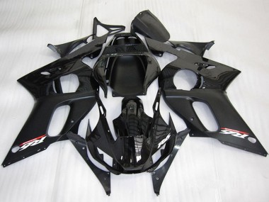 1998-2002 Yamaha YZF R6 Motorcycle Fairing - Glossy Black Matte Black Canada for Sale