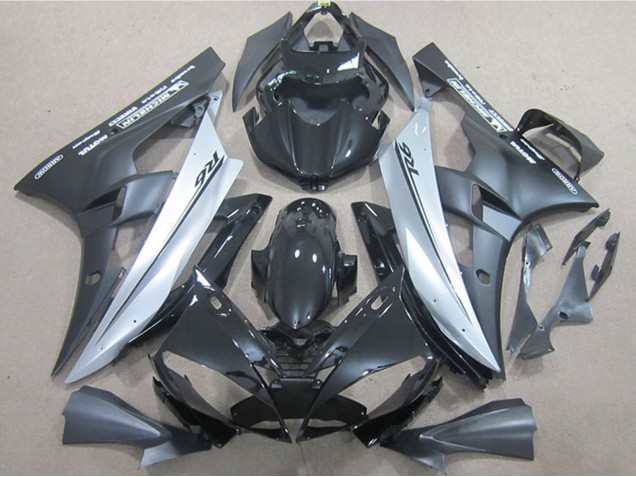 2006-2007 Yamaha YZF R6 Motorcycle Fairings - Glossy Black Matte Black Silver Canada for Sale