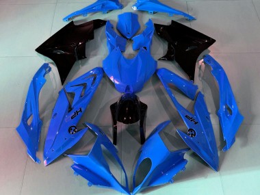 Alien Blue and White 2009-2014 S1000RR Fairings