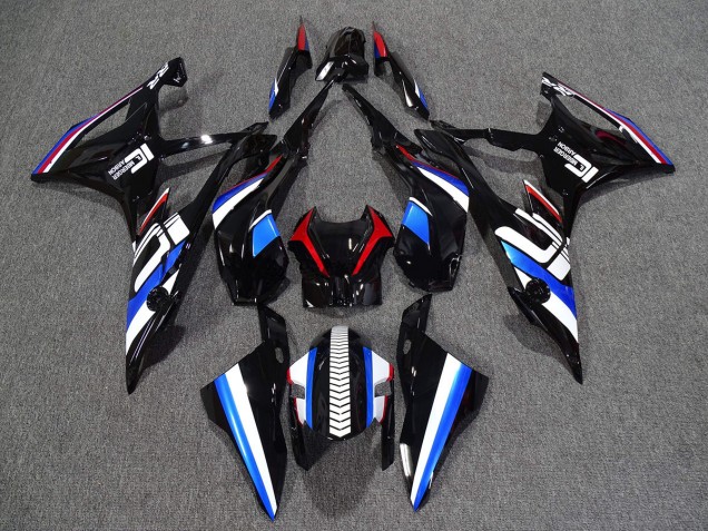 Alien Blue and White 2009-2014 S1000RR Fairings