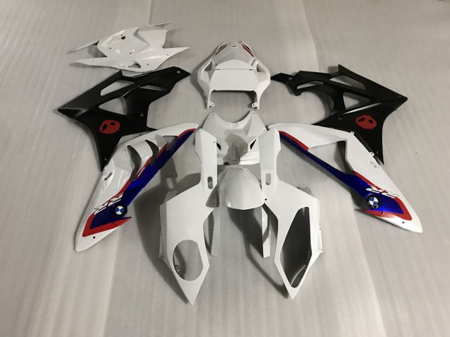 Alien Blue and White 2009-2014 S1000RR Fairings