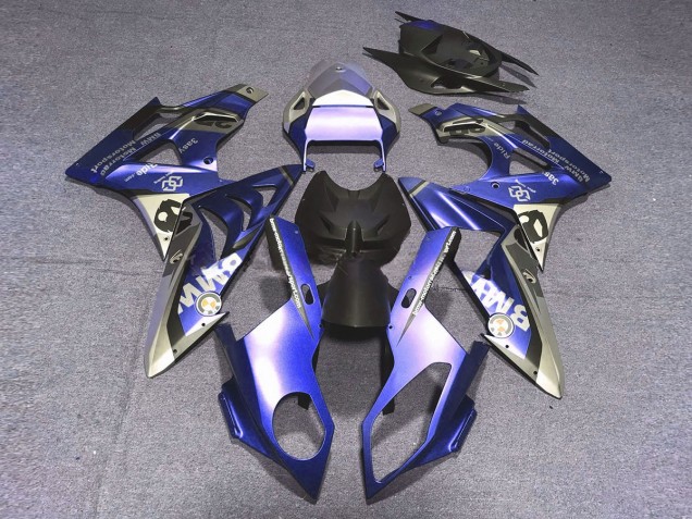 Alien Blue and White 2009-2014 S1000RR Fairings