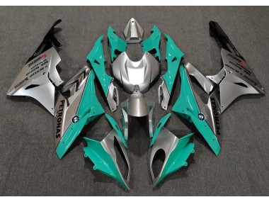 Alien Blue and White 2009-2014 S1000RR Fairings