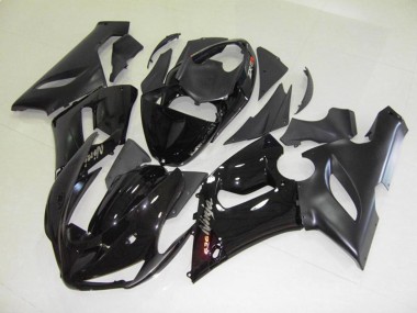 Black Gloss 2005-2006 ZX6R Fairings