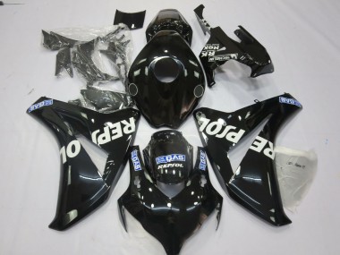 Black Repsol 2008-2011 CBR1000RR Fairings