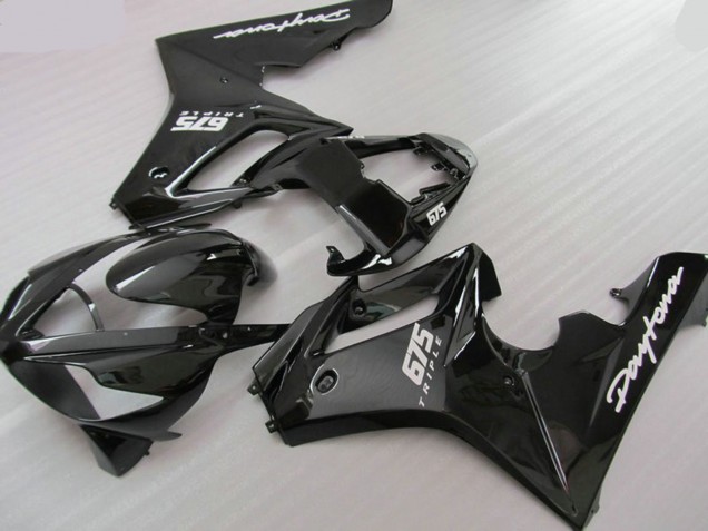 Black Triple 2006-2008 Daytona 675 Fairings Black Triple 2006-2008 Daytona 675 Fairings