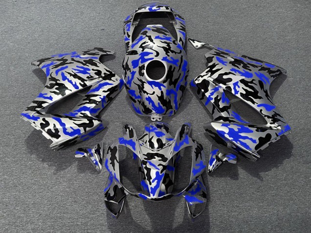 Blue Camo 2002-2012 VFR800 Fairings