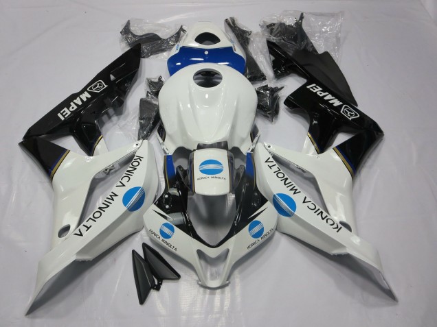 Blue KM and Black 2007-2008 CBR600RR Fairings