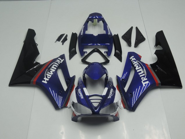 Blue and Red Gloss 2009-2012 Daytona 675 Fairings Blue and Red Gloss 2009-2012 Daytona 675 Fairings