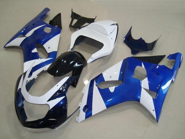 Blue and White OEM Style 2001-2003 GSXR 600-750 Fairings Blue and White OEM Style 2001-2003 GSXR 600-750 Fairings