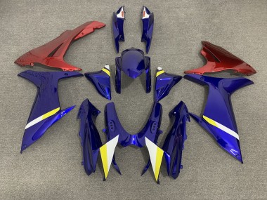 Blue with Red Lowers 2011-2024 GSXR 600-750 Fairings
