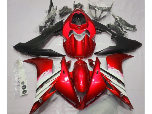 Bright Red & White 2004-2006 R1 Fairings Bright Red & White 2004-2006 R1 Fairings