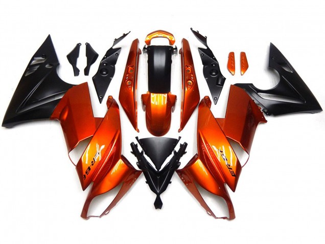 Burnt Orange 2009-2011 Ninja 650R Fairings Burnt Orange 2009-2011 Ninja 650R Fairings