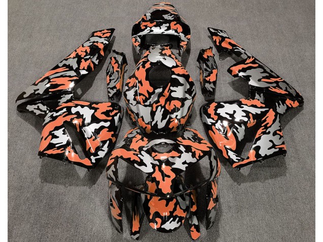 Camo & LIGHT ORANGE 2005-2006 CBR600RR Fairings
