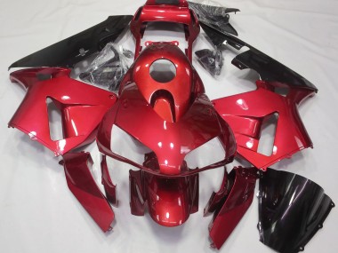 Candy Red Plain 2003-2004 CBR600RR Fairings