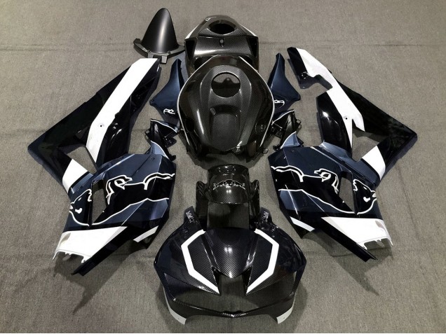 Custom Blue Carbon Bull 2013-2023 CBR600RR Fairings
