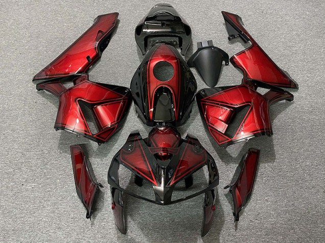 Deep Candy Red 2005-2006 CBR600RR Fairings Deep Candy Red 2005-2006 CBR600RR Fairings