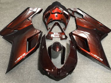 Deep Orange 2007-2014 Ducati 848 1098 1198 Fairings