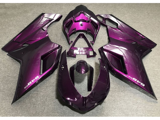 Deep Pink 2007-2014 Ducati 848 1098 1198 Fairings Deep Pink 2007-2014 Ducati 848 1098 1198 Fairings