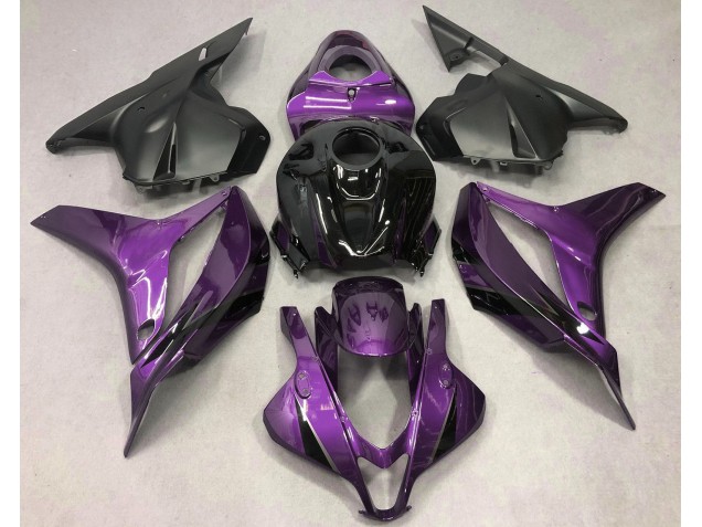 Deep Purple with Black 2009-2012 CBR600RR Fairings