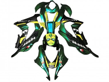 Forest Green Shark 2016-2019 ZX10R Fairings