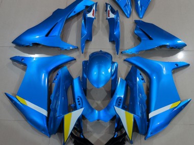 Full Gloss Light Blue 2011-2024 GSXR 600-750 Fairings