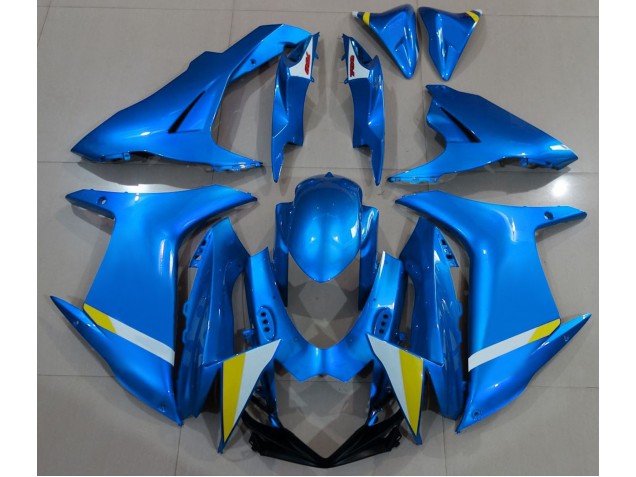 Full Gloss Light Blue 2011-2024 GSXR 600-750 Fairings