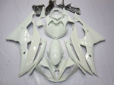 Full Gloss White 2008-2016 R6 Fairings