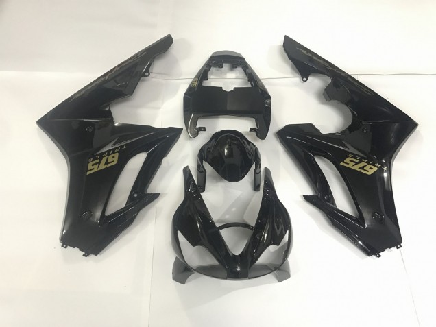 Gloss Black & Gold 2009-2012 Daytona 675 Fairings Gloss Black & Gold 2009-2012 Daytona 675 Fairings