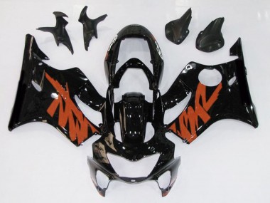 Gloss Black & Orange 1999-2000 CBR600 F4 Fairings