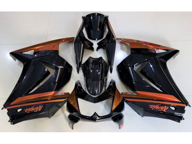 Gloss Black & Orange 2008-2012 Ninja 250 Fairings Gloss Black & Orange 2008-2012 Ninja 250 Fairings