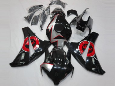 Gloss Black & Red 2008-2011 CBR1000RR Fairings
