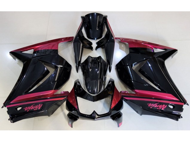 Gloss Black & Red 2008-2012 Ninja 250 Fairings Gloss Black & Red 2008-2012 Ninja 250 Fairings