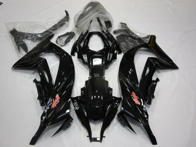 Gloss Black Red 2011-2015 ZX10R Fairings Gloss Black Red 2011-2015 ZX10R Fairings