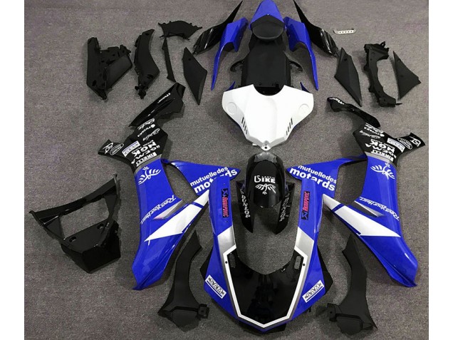 Gloss Blue Logo Style 2015-2019 R1 Fairings