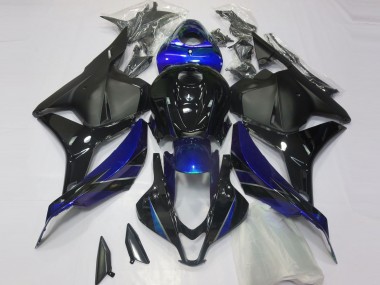 Gloss Blue and Black 2009-2012 CBR600RR Fairings
