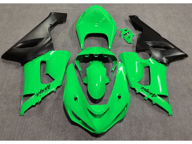 Gloss Green 2005-2006 ZX6R Fairings Gloss Green 2005-2006 ZX6R Fairings